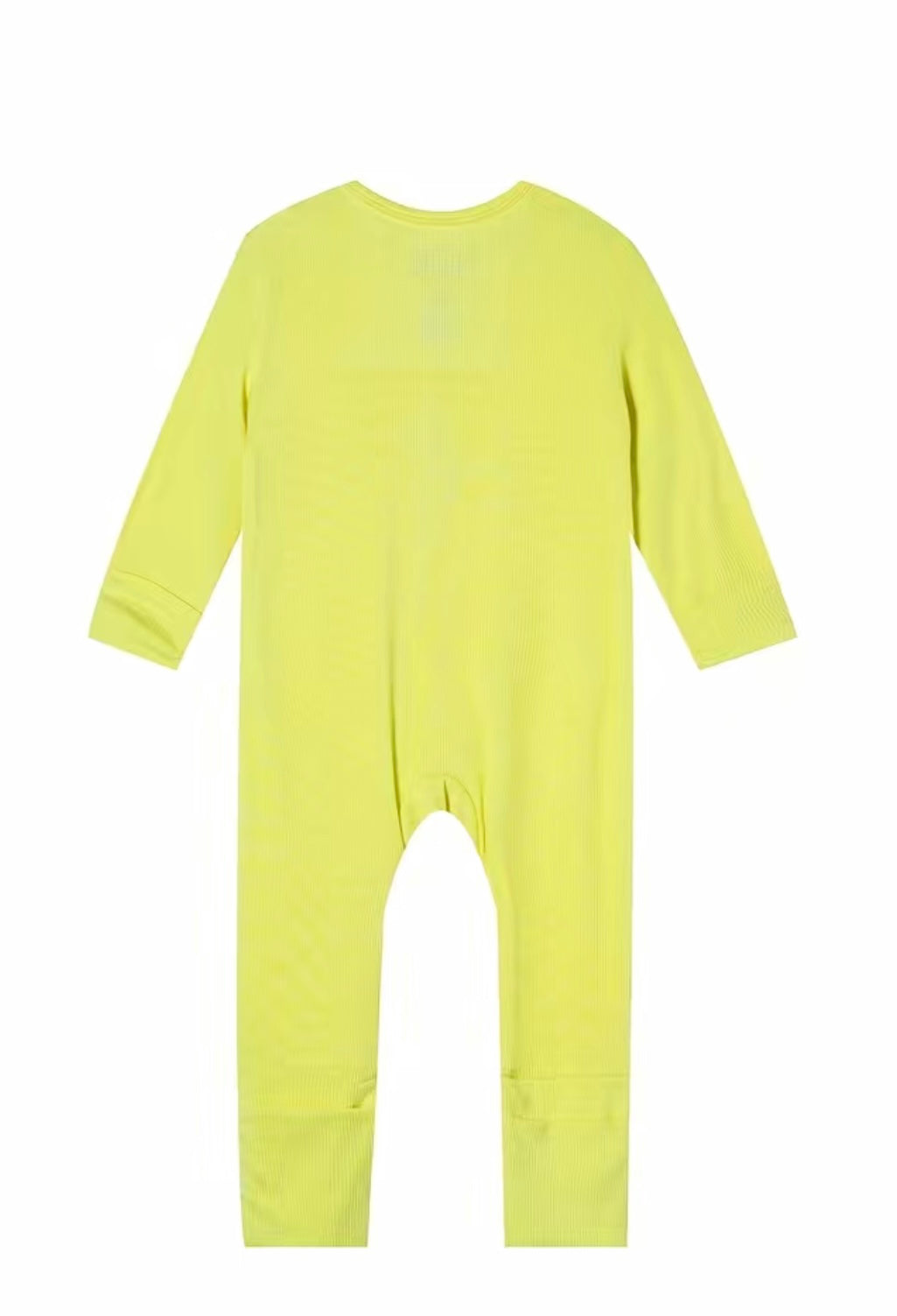 Ribbed Bamboo Pajamas - Lime