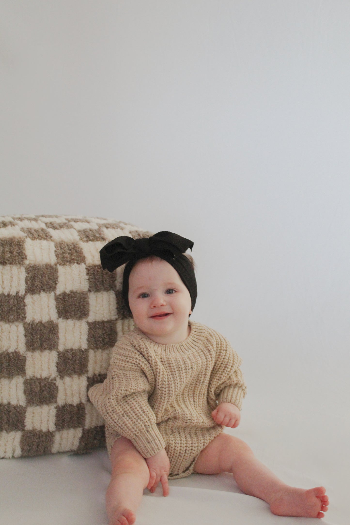 Lennon Knit Bubble Romper