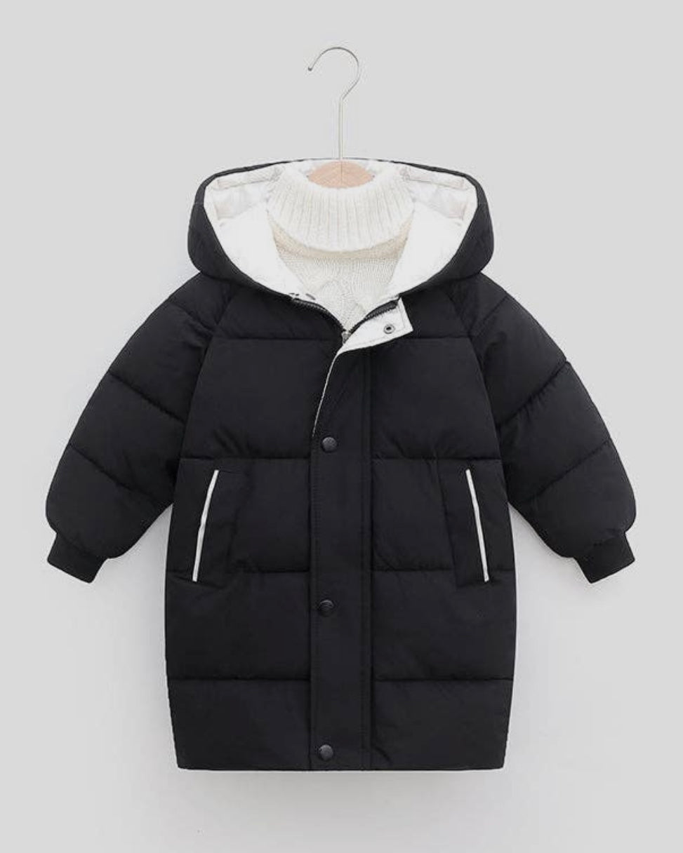 The Puff Coat - Black