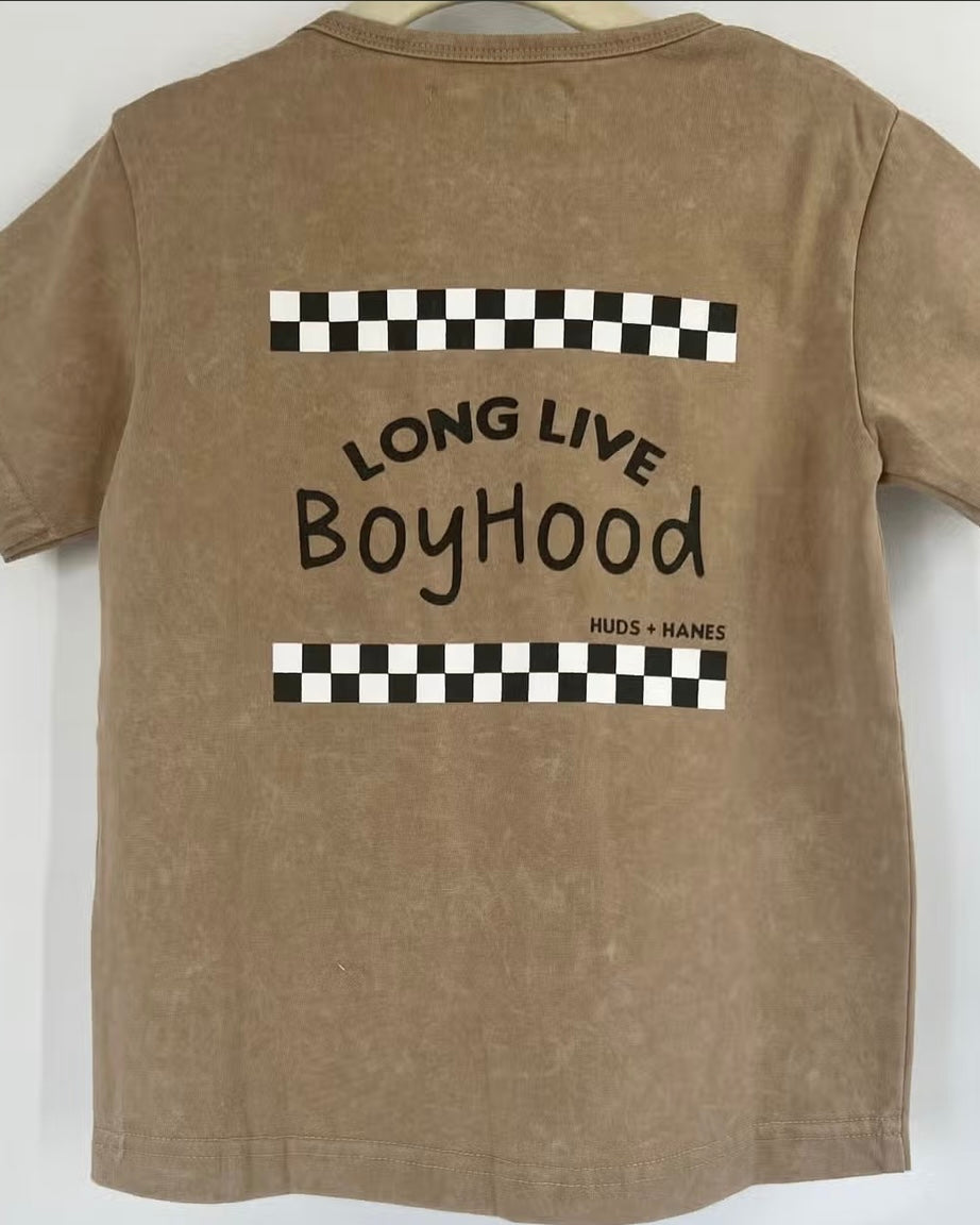 Boyhood Acid Wash Tee