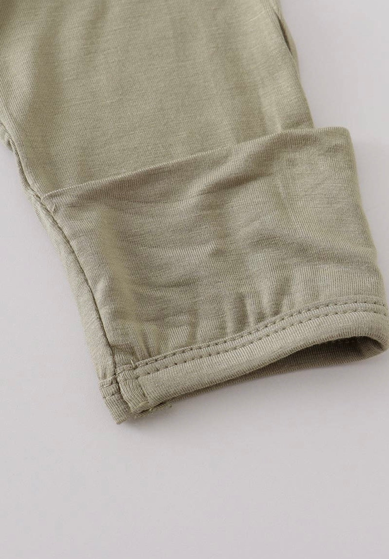 Sage Zipper Romper with Hat