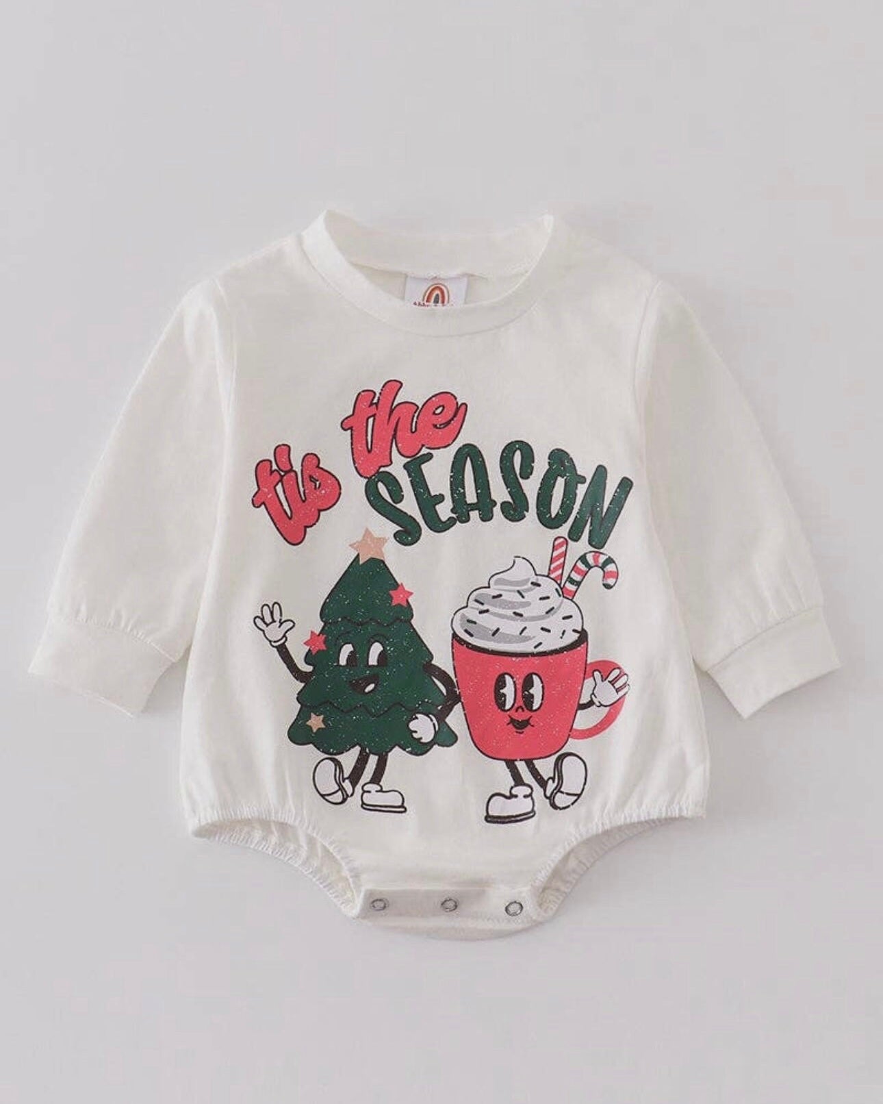 Tis’ the Season Bubble Romper