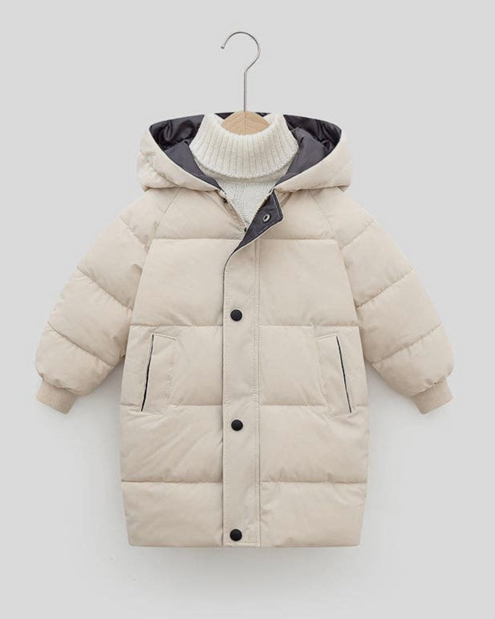 The Puff Coat - Beige