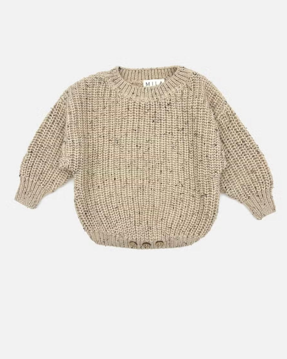 Lennon Knit Bubble Romper
