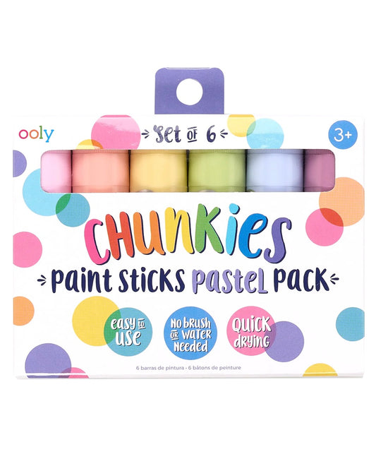 Chunkies Paint Sticks: Pastel - Set of 6